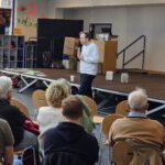 Rasmus Andresen bei der Veranstaltung Biodiversiät in Europa und im eigenen Garten