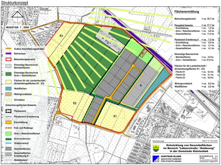 Presseerklärung zu neuen Gewerbeflächen Heideweg-Lübzer Str.